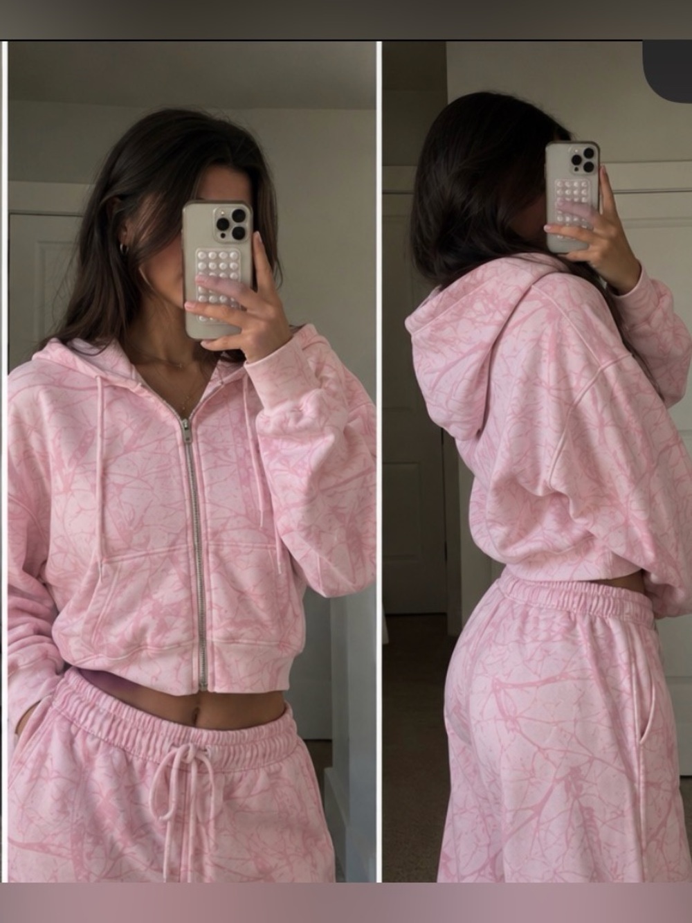 Dairy Boy Pink Camo Matching Set - Medium/Large